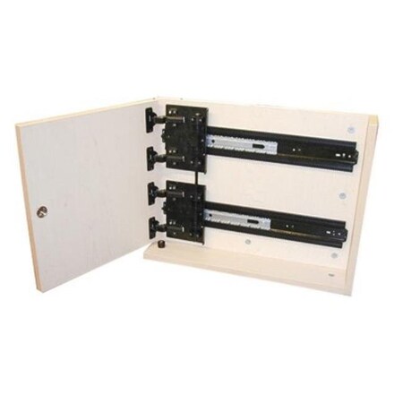 Knape & Vogt Knape & Vogt Kv8092 P16 Eb 16 In. Extra Heavy Duty Rack And Pinion Pivot Door Slides KV8092 P16 EB